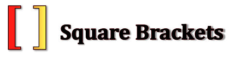Square Brackets Analytics Regular Expressions
