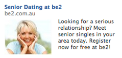 Senior Dating PPC Ad
