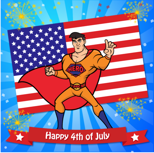 PPC Hero Celebrates the Fourth of July Holiday