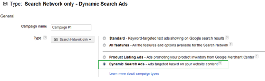 How to set up dynamic search ads in Google AdWords