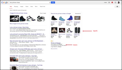 Image of Google search results