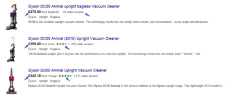 Image of vacuums