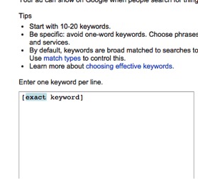 Image of keyword tips