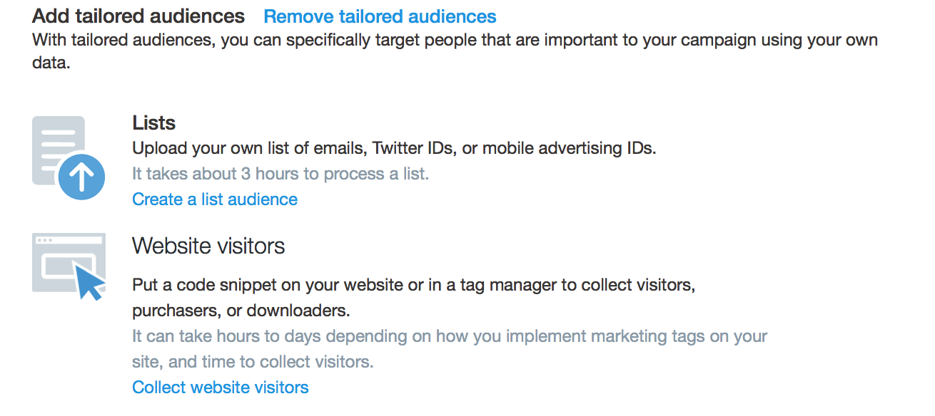 Twitter_Tailored Audiences