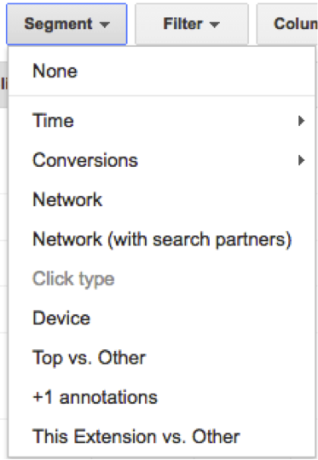 adwords site link click type