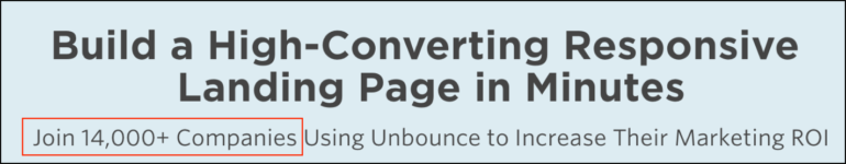 unbounce offer