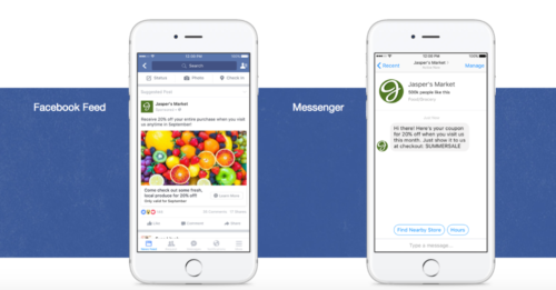 Facebook Feed and Messenger