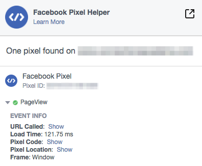 A good pixel page view reporting status