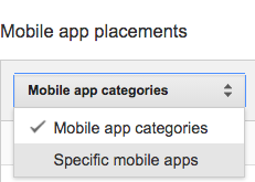 Mobile app placement targeting