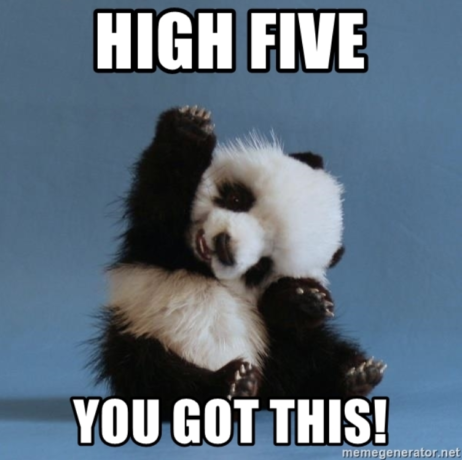 High Five, You Got This