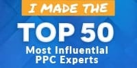 i made the top 50 influential ppc experts small image