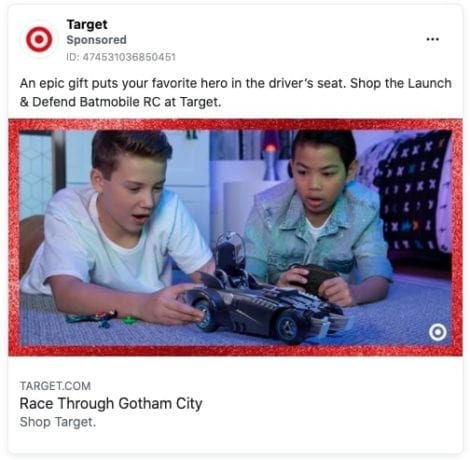 target ad for kids toy